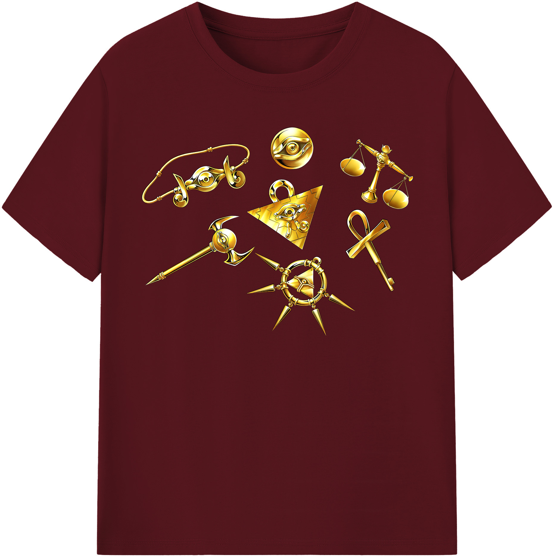 （画像用） 遊☆戯☆王 Yu-Gi-Oh! 綿100％半袖Tシャツ（フロントプリント）
